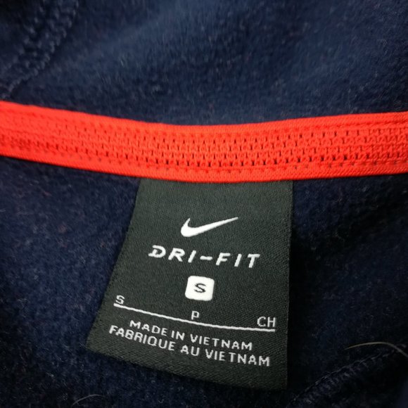 Syracuse Orange Hoodie Nike Dri Fit On Field Sweatshirt Blue Mens Small - Picture 4 of 9